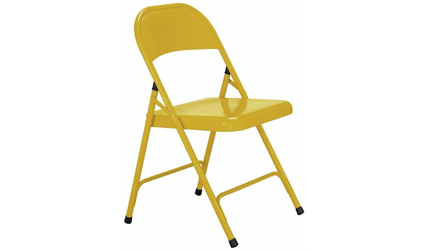 yellow folding chairs