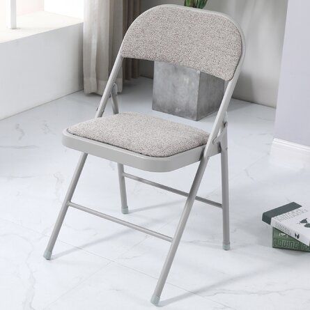 grey folding dining chairs