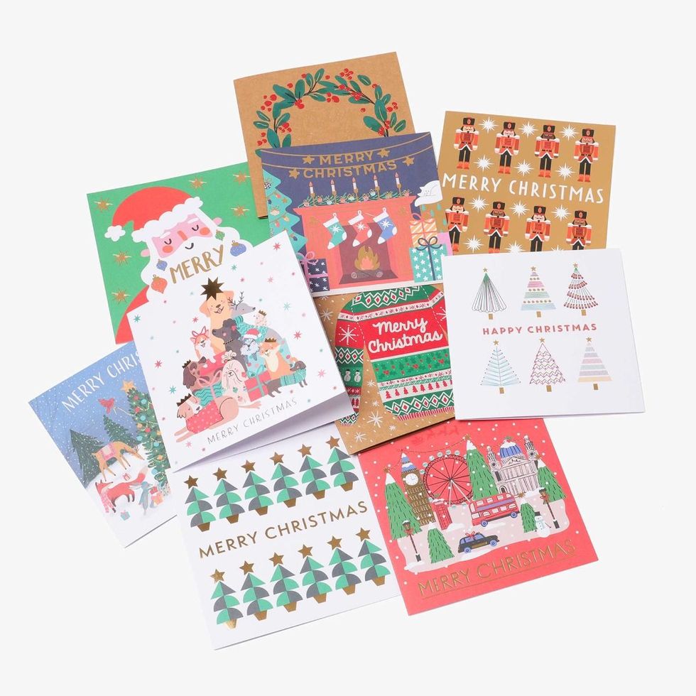 Box of Large Charity Christmas Cards 