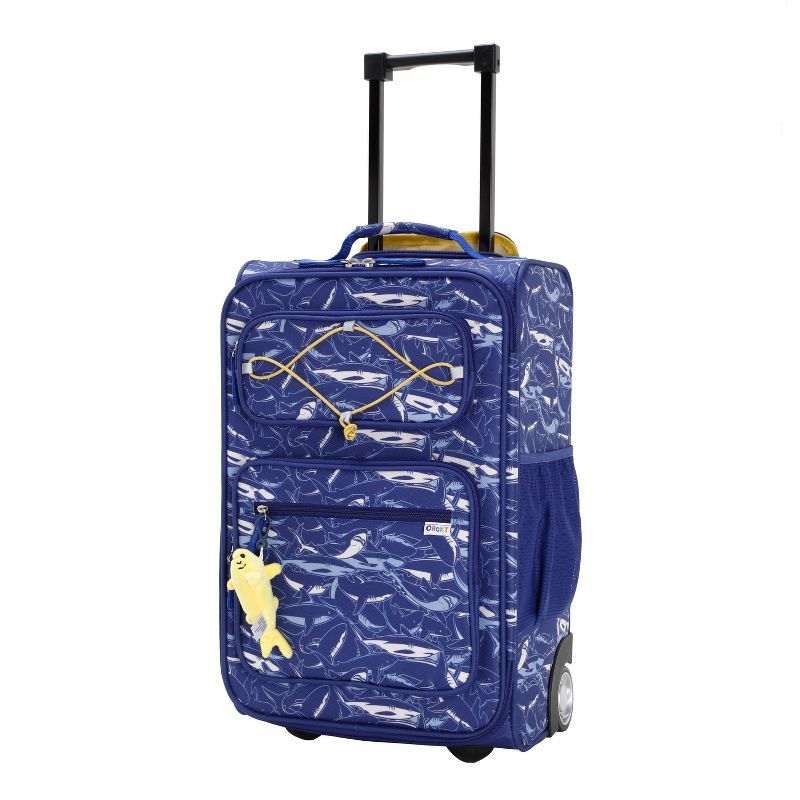 Personalized childrens luggage on wheels hot sale