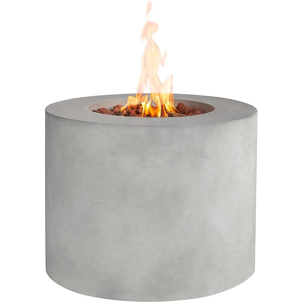 Concrete Frame Fire Pit Table