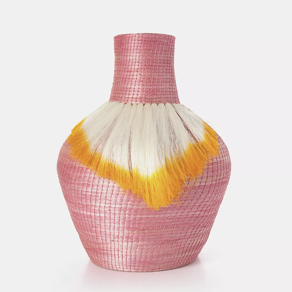 Charlie Sprout Ostrich Vase