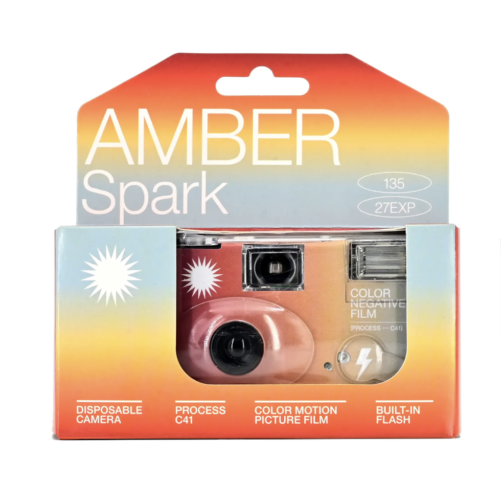 RETO Amber Tungsten Disposable Motion Film Camera 