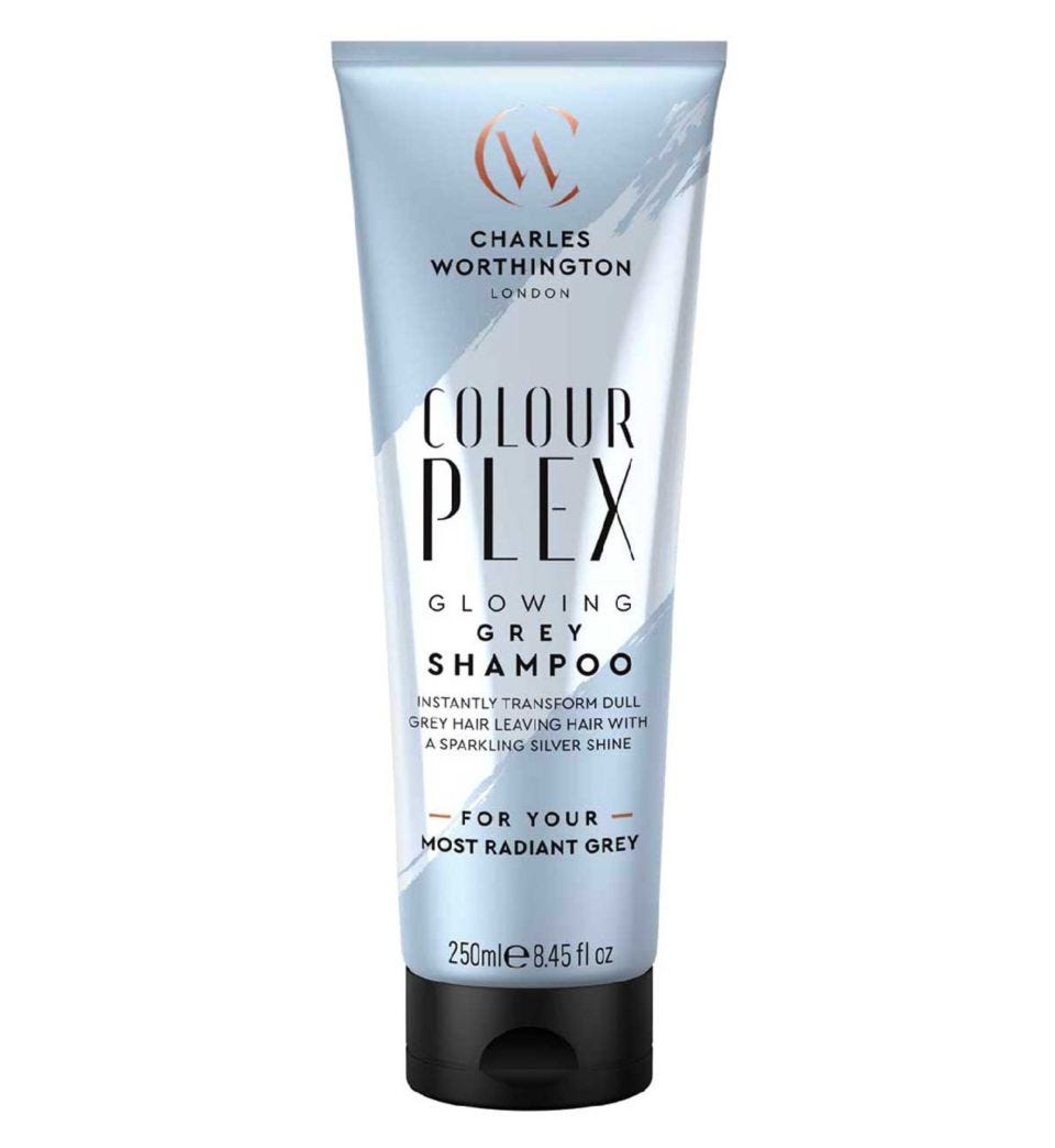 Charles Worthington, Colour Plex Glowing Grey Shampoo 250ml, £8.99
