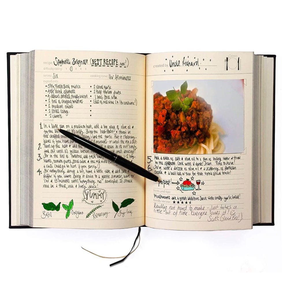 Blank Recipe Cookbook