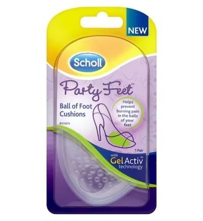 Scholl Party Feet ball of foot insoles
