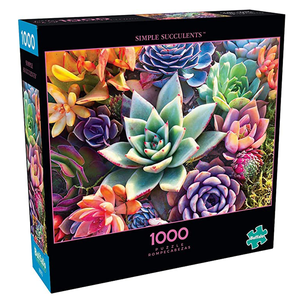 Simple Succulent 1,000-Piece Jigsaw Puzzle