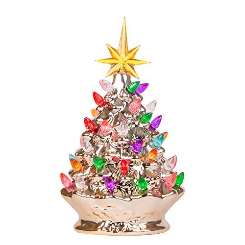 Rose Gold Ceramic Christmas Tree
