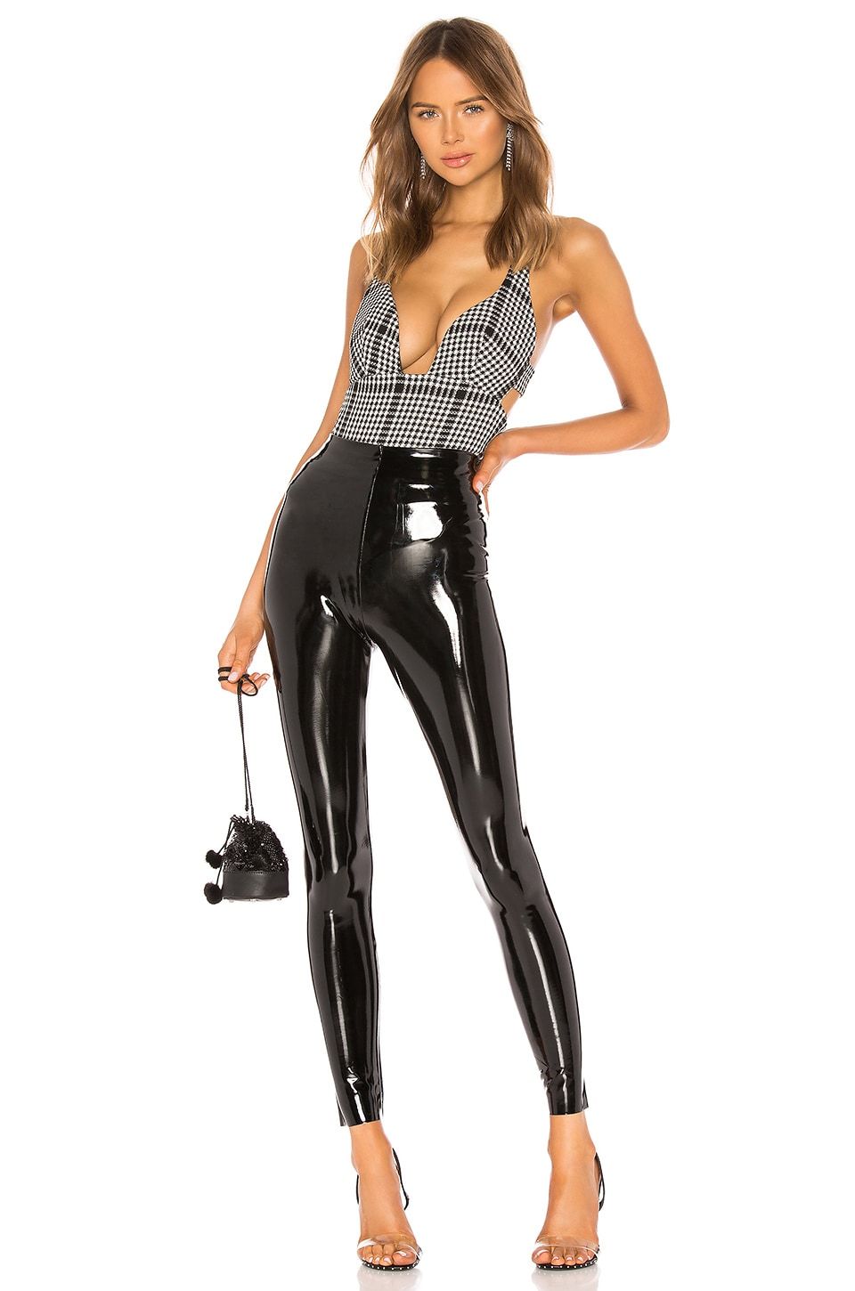 Perfect Control Patent Leather Legging
