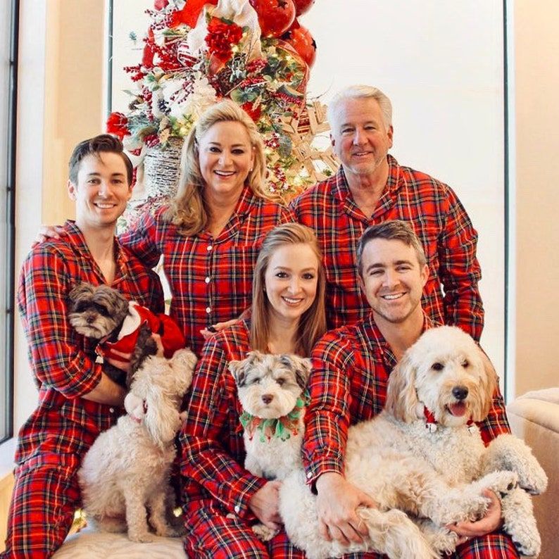 Monogrammed Christmas Pajamas