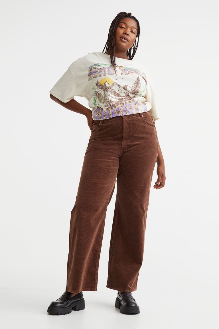 Trouser Straight Deluxe Stretch Mid-Rise Pant