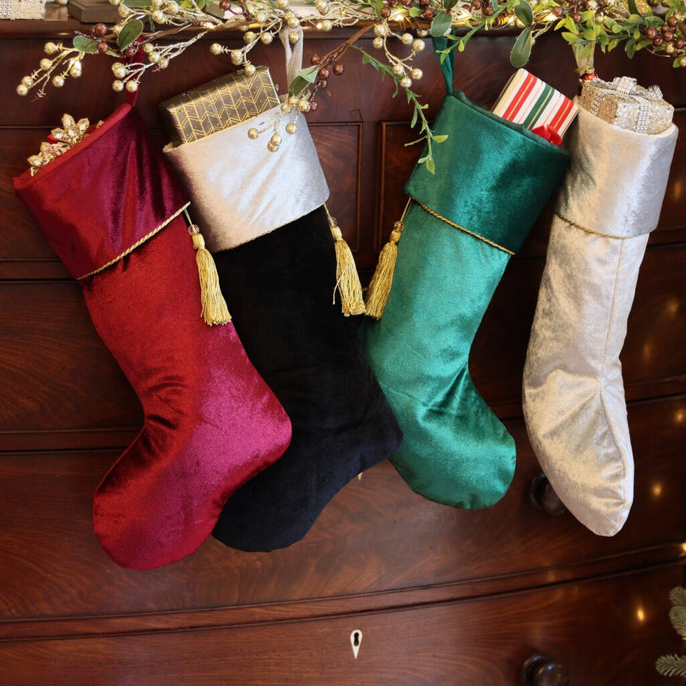 Luxury Plush Velvet Christmas Stockings