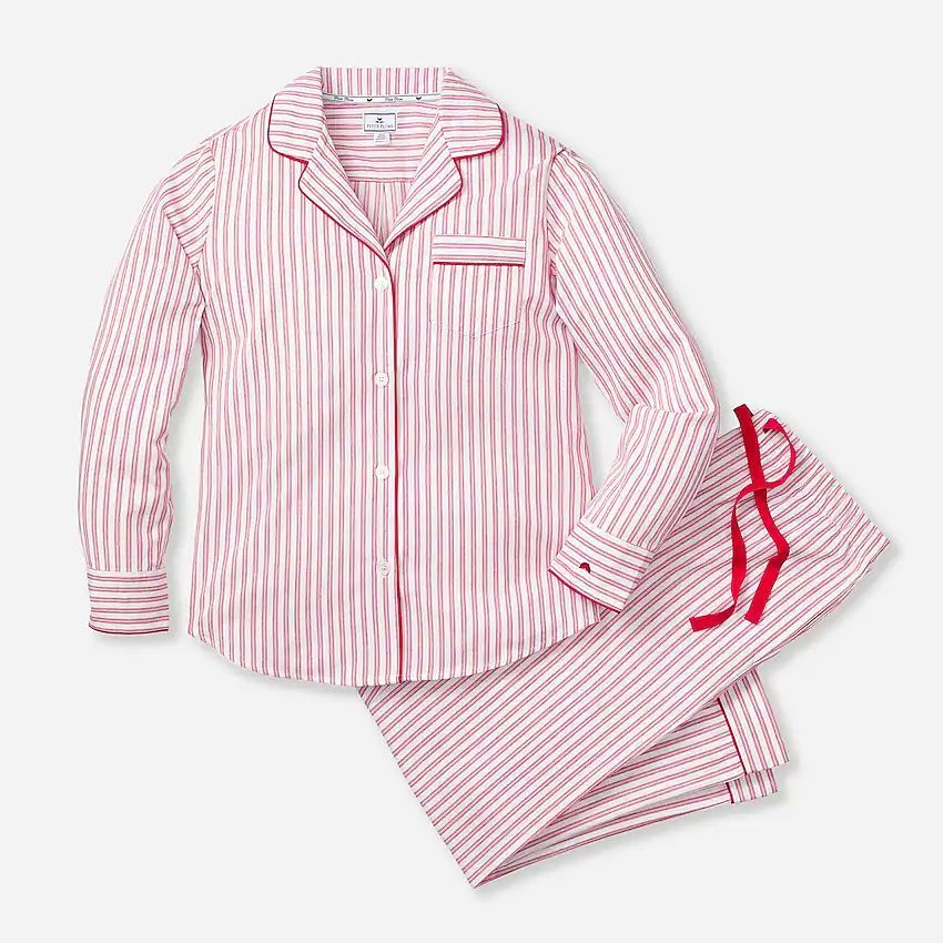 Petite Plume Women's Striped Pajama Set
