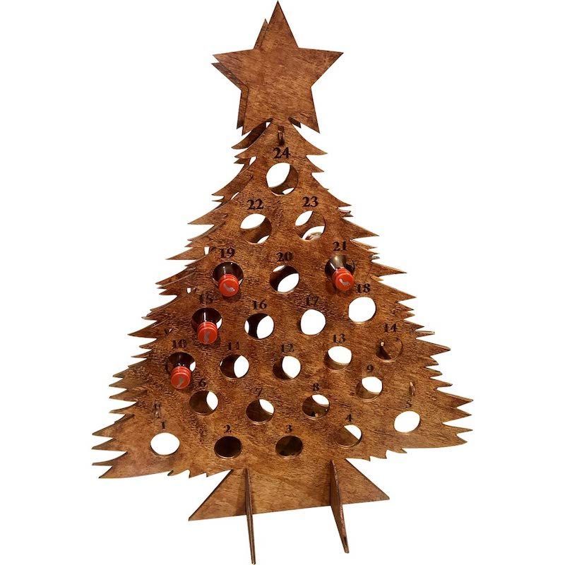 Advent Calendar Wooden Christmas Tree
