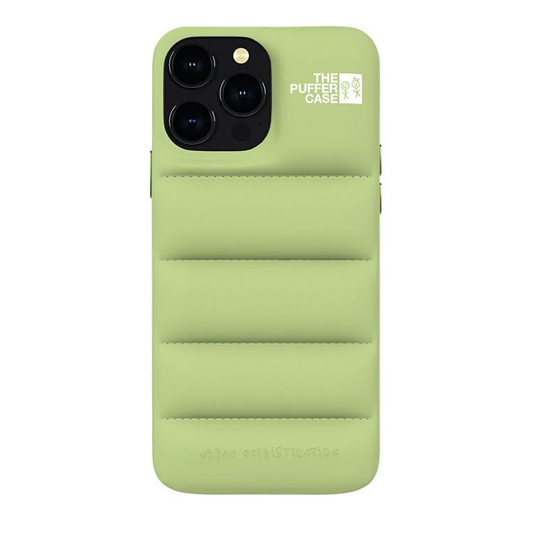 The Puffer Case in Matcha