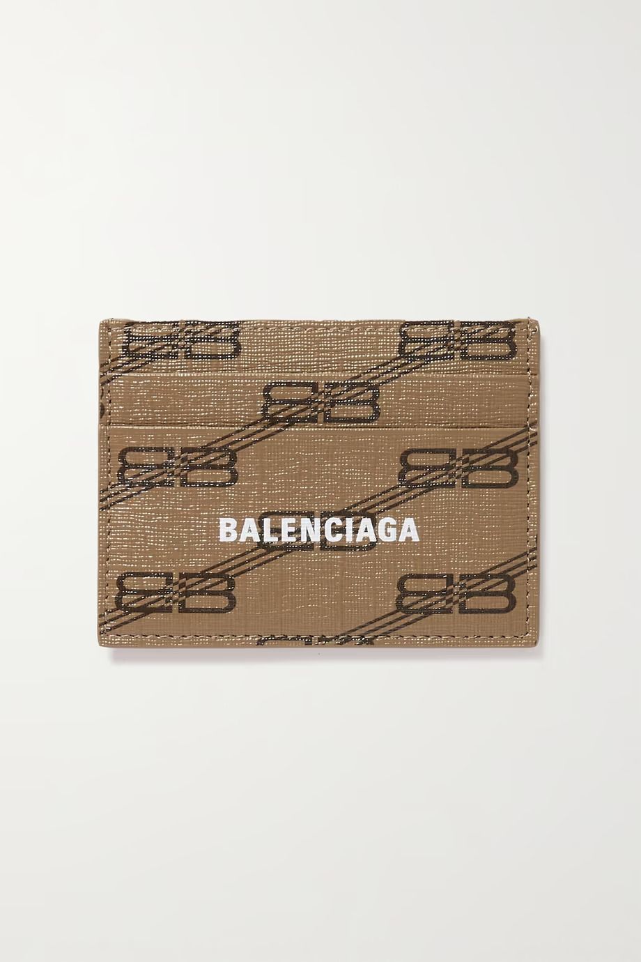Printed coated-canvas cardholder