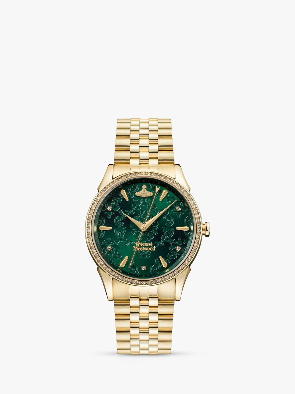 The Wallace Swarovski Crystal Bracelet Strap Watch