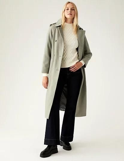 M & s trench on sale coat