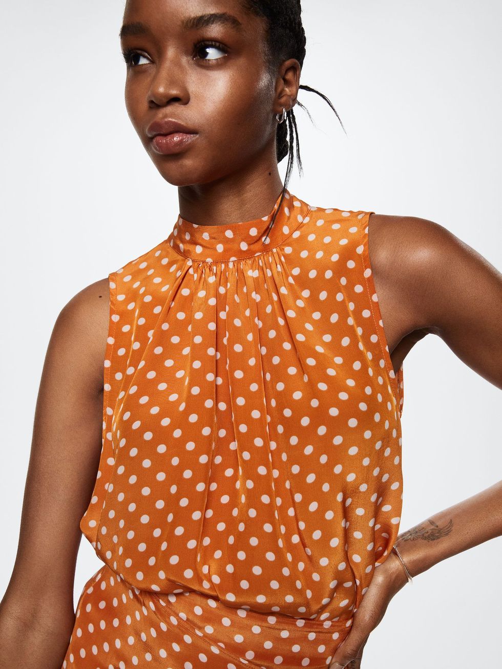 Off The Shoulder Polka Dot Blouse, Fashion & Style