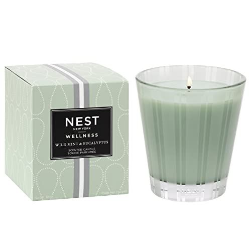 Wild Mint and Eucalyptus Scented Candle