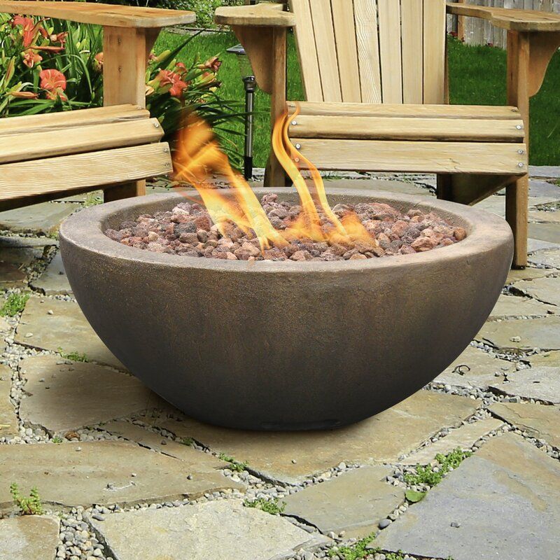 Mondavi Envirostone Propane Fire Pit