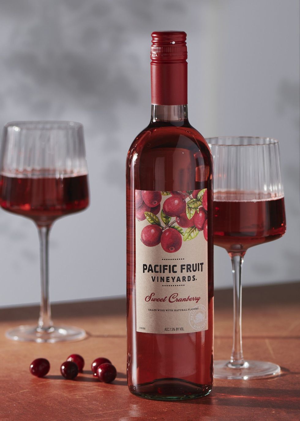 Pacific Fruit Vineyards Sweet Cranberry Wine
