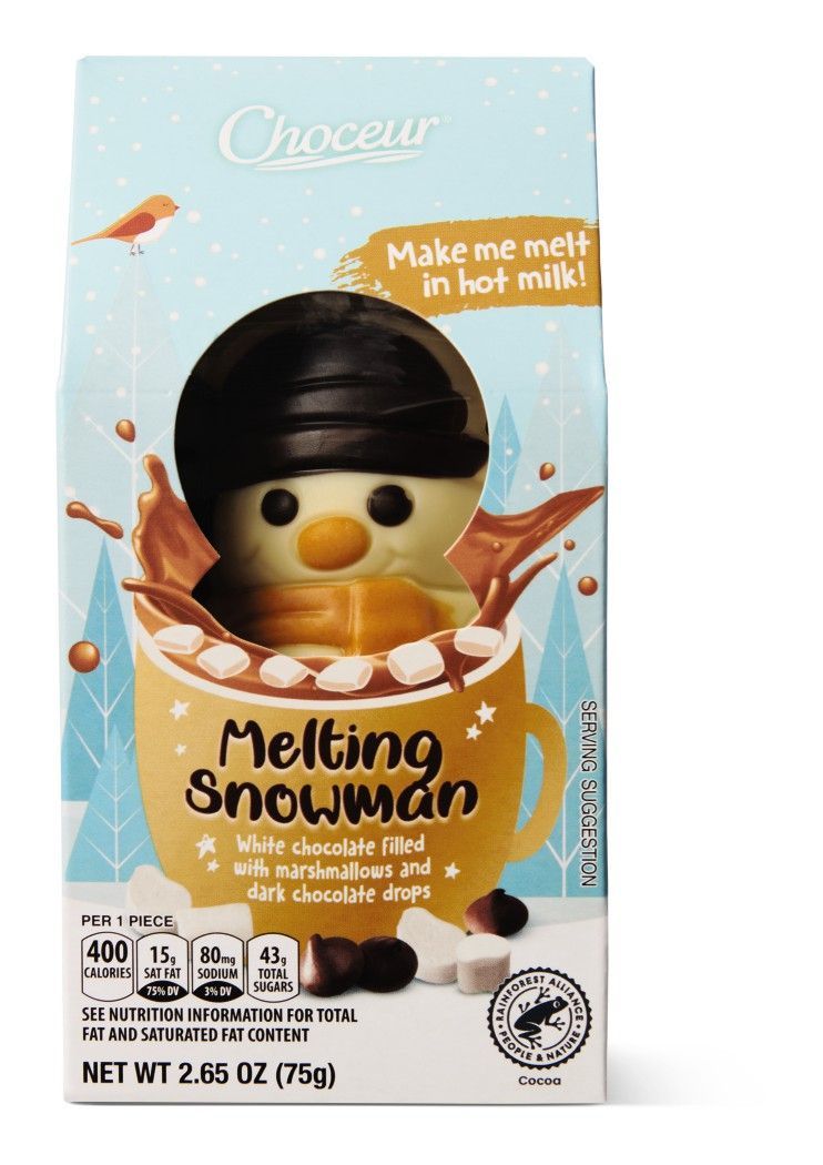 Choceur Hot Cocoa Melting Chocolate Snowman