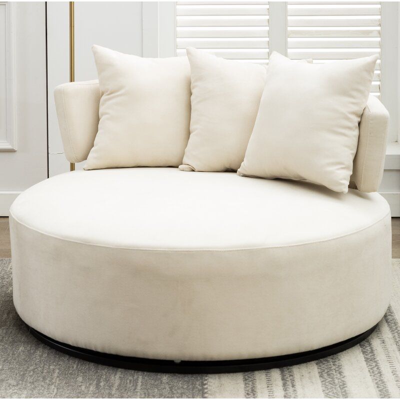 Big comfy round discount chair