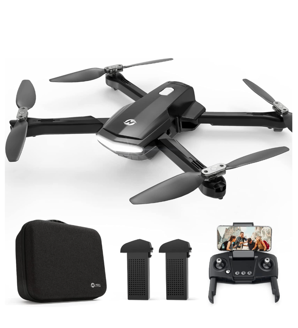 Drone with 1080P HD Adjustable Camera, Fold-able RC Quadcopter 