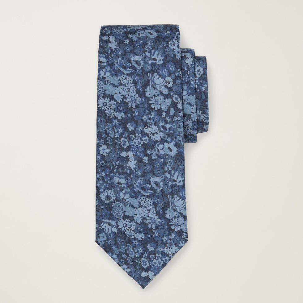 Cotton Necktie Made With Liberty Fabric