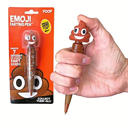 Farting Poop Emoji Pen