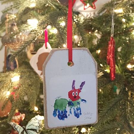 Kid's Art Ornaments