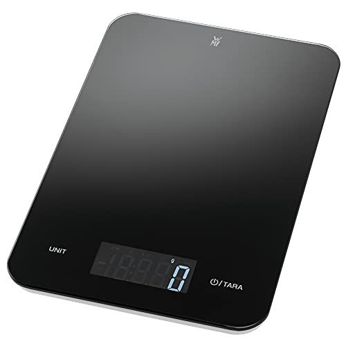 NUTRI FIT Báscula de alimentos – Báscula digital de cocina 3 en 1, pesa  gramos y onzas con tabla de cortar extraíble y bandeja, pantalla LCD, 11