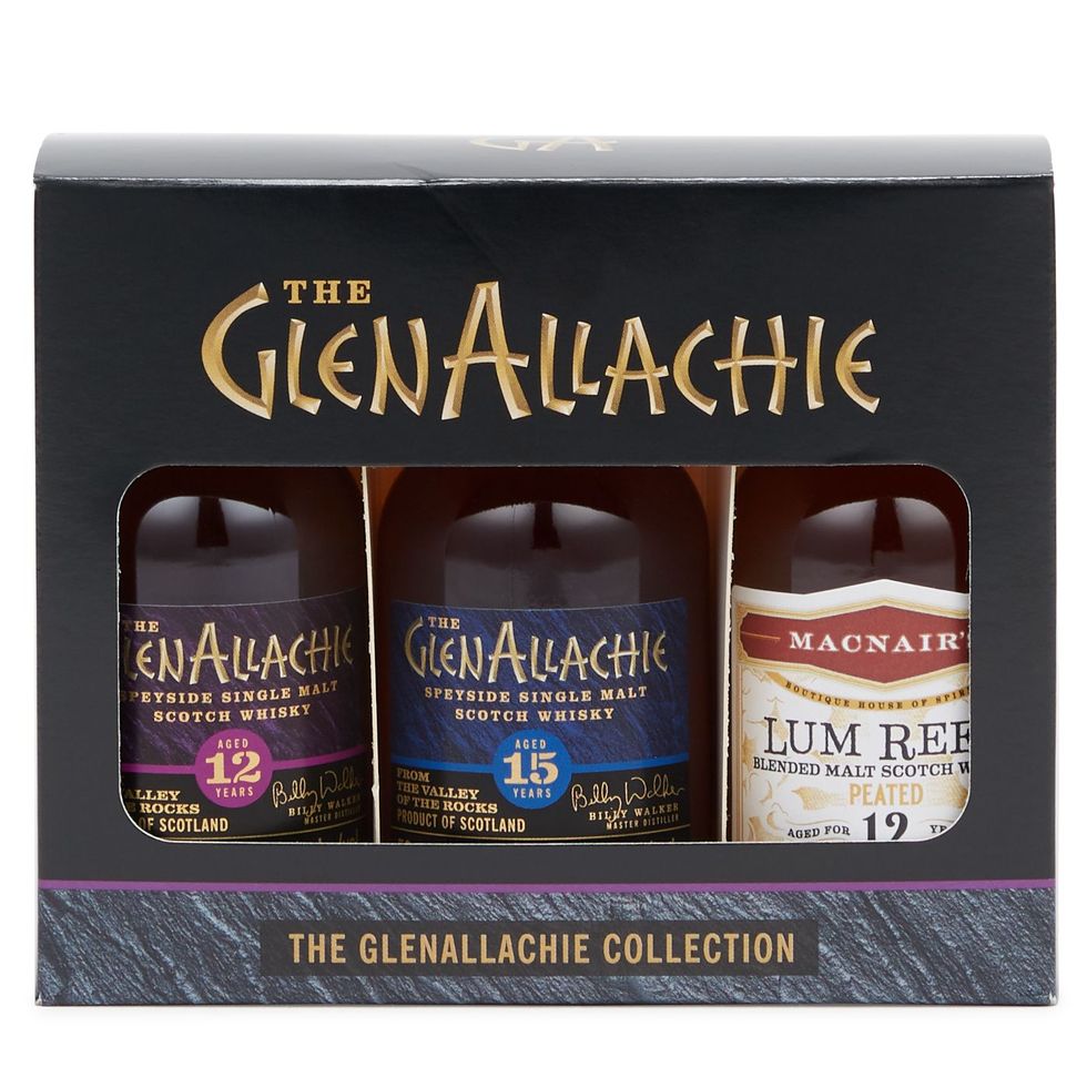 GlenAllachie & MacNair's Lum Reek Scotch Whisky Miniatures Gift Set