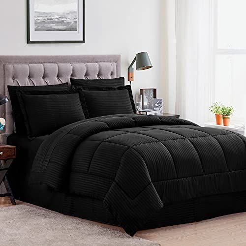 Sweet Home Collection 8-Piece Comforter Set