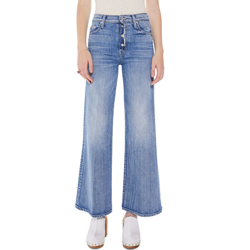 The Fly Tomcat Roller Button Fly Flare Jeans