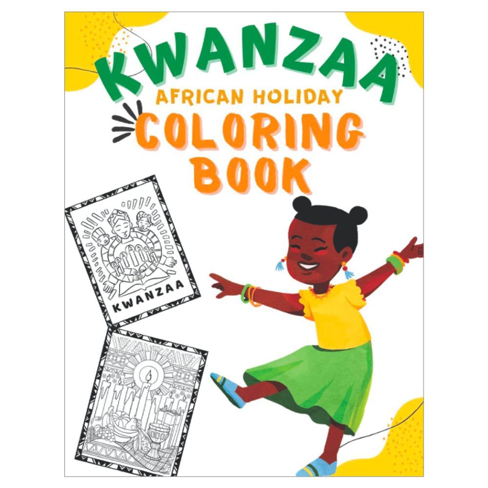 Kwanzaa African Holiday Coloring Book for Kids
