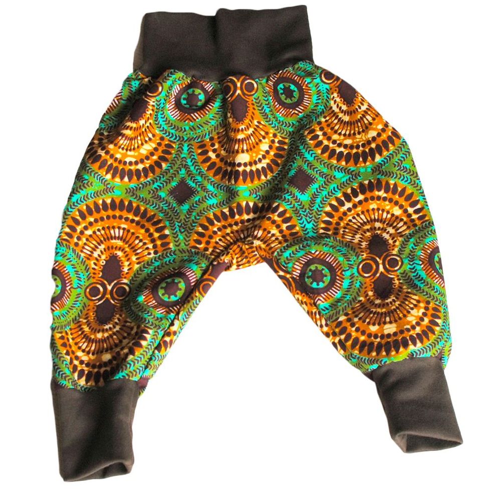 African Bogolan Trousers for Children