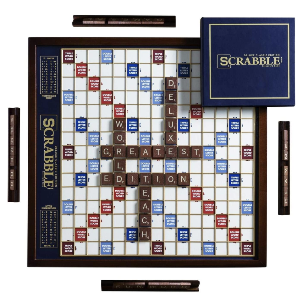 Scrabble Deluxe Edition 