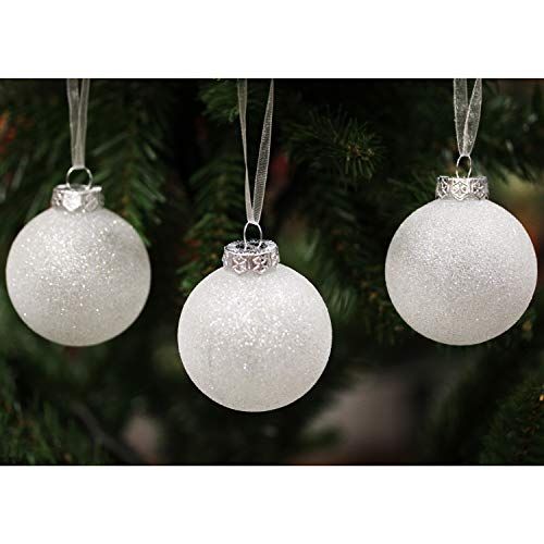  White Christmas Ornaments