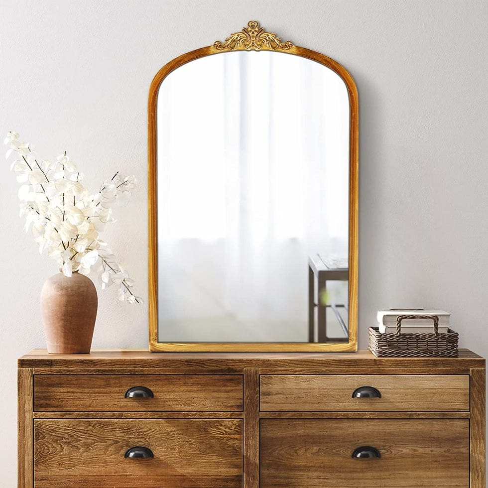 Arched Vintage Mirror