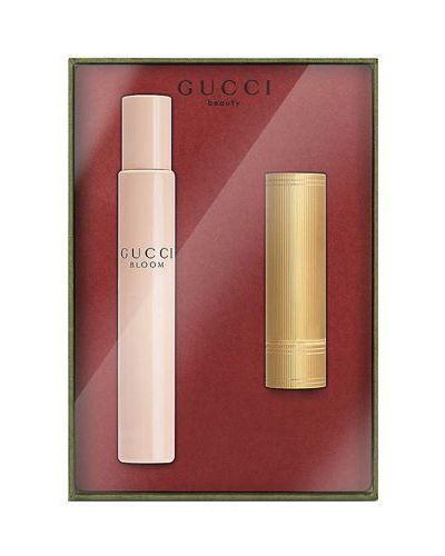 Gucci Bloom Rollerball And Lipstick Gift Set