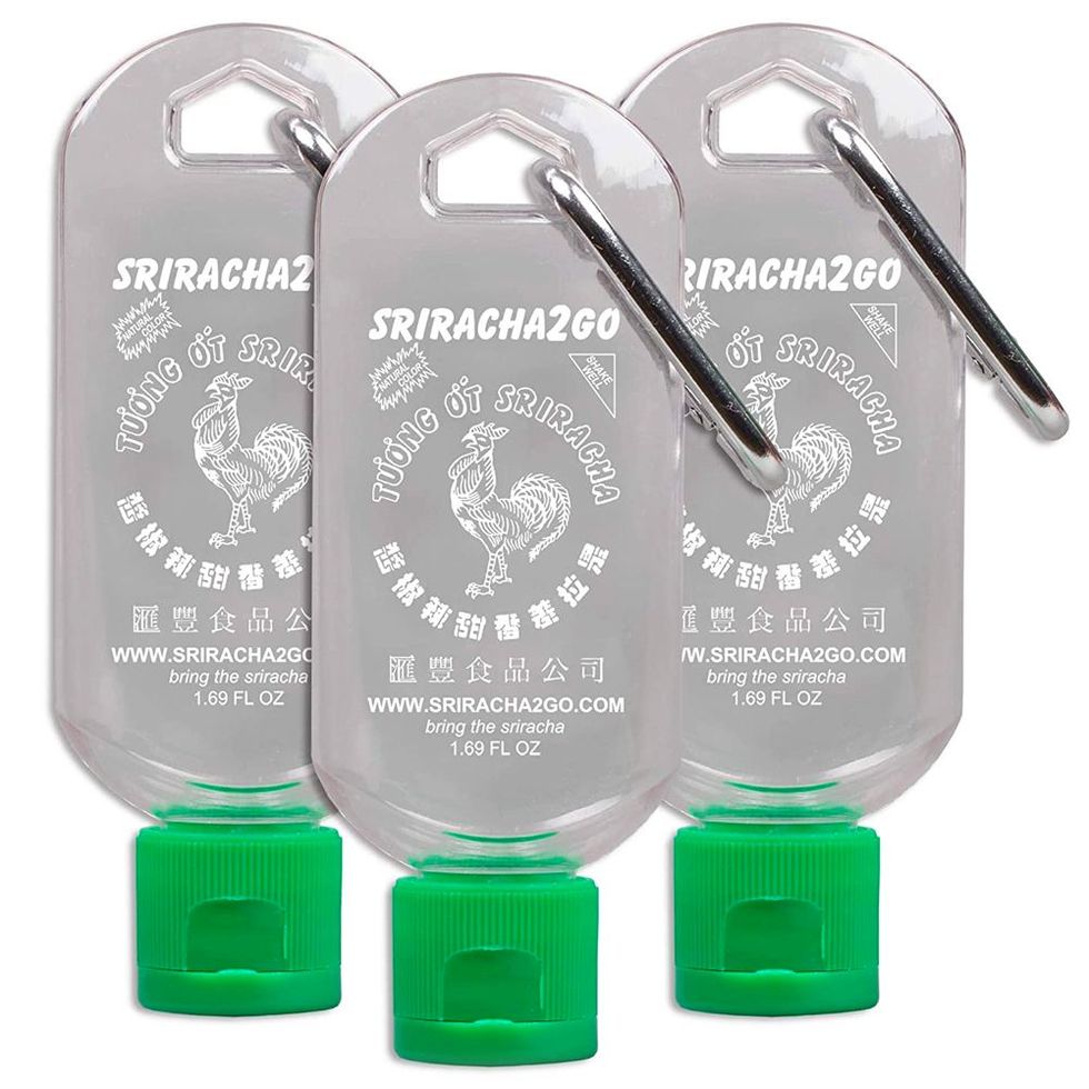 Tabasco Sauce Keychain Keyring Key Ring & FREE Mini 1/8 Oz Bottle Hot  Sauce