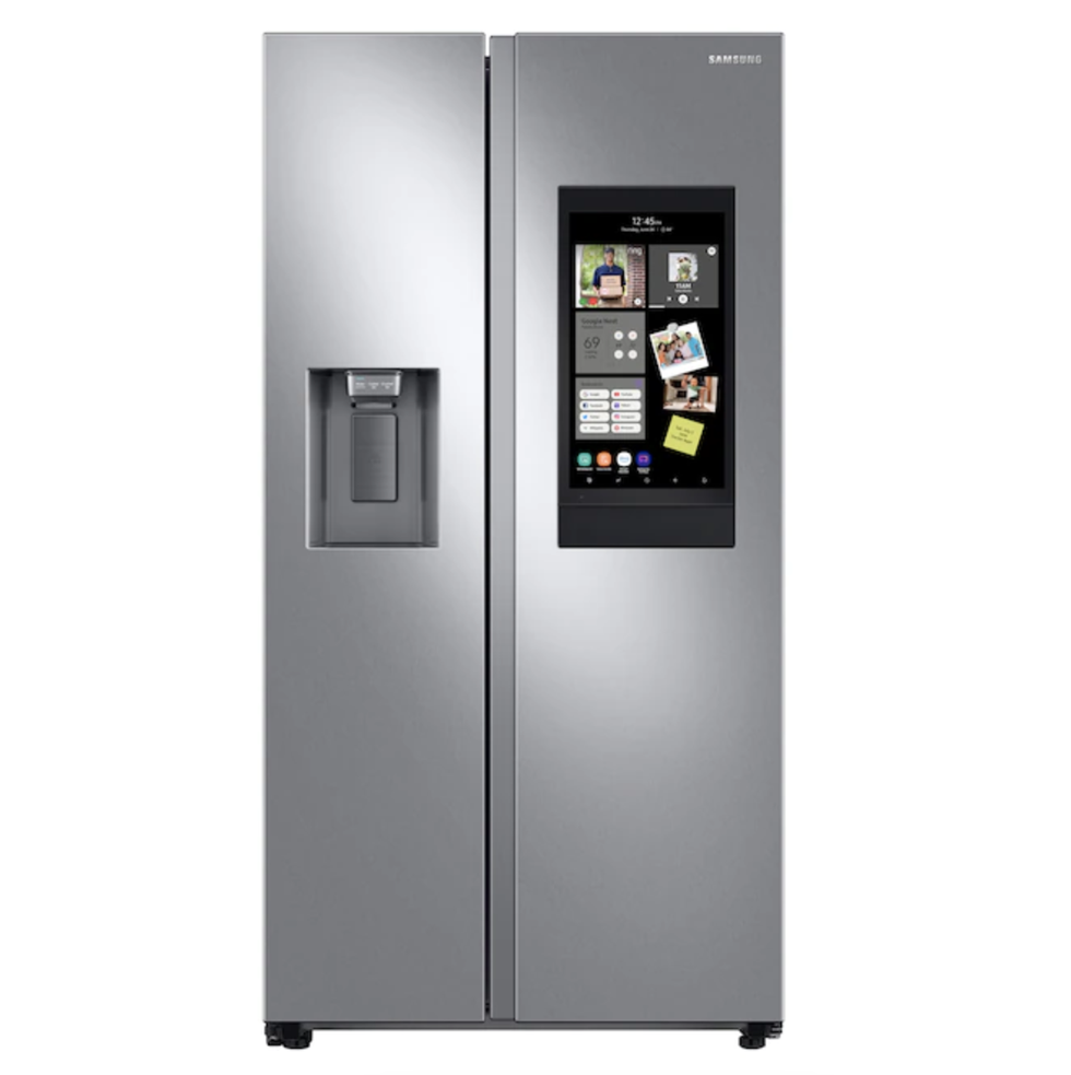 Family Hub 26.7-Cubic-Foot Side-by-Side Smart Refrigerator 