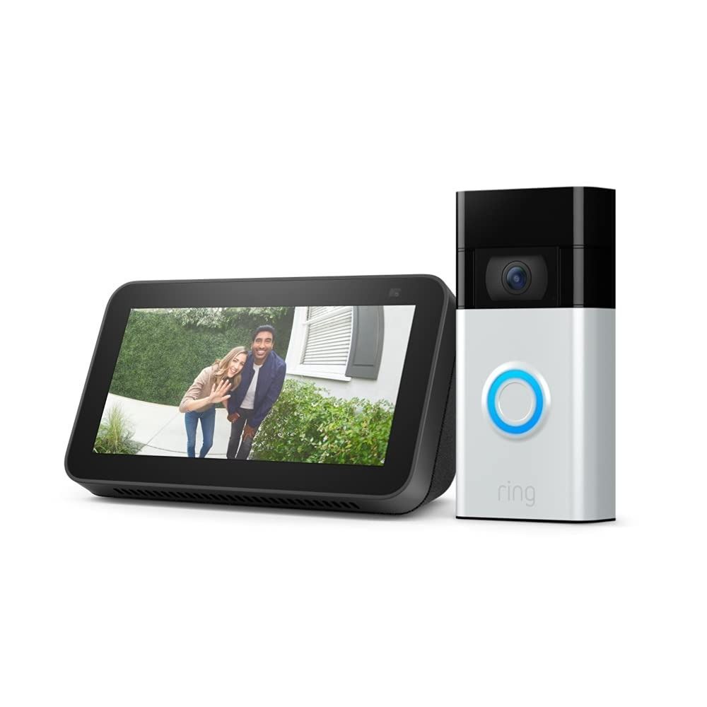 Ring Video Doorbell Bundle with Echo Show 5