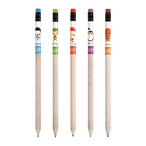 Holiday Smencils - HB #2 Scented Fun Pencils, 5 Count 
