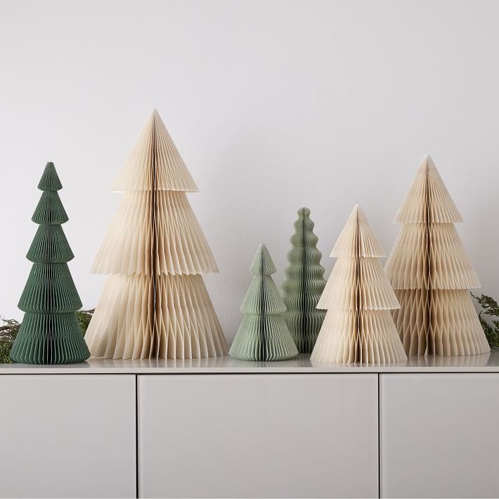 Accordion Paper Trees