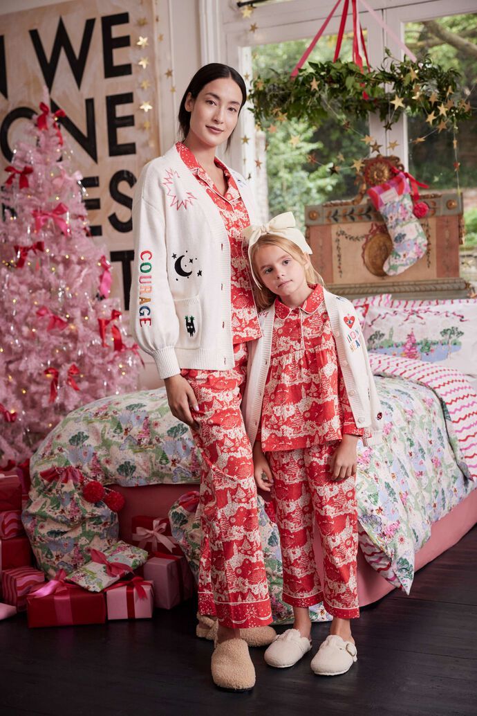 Little me hot sale christmas pajamas