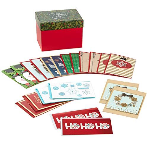 Boxed Handmade Christmas Cards Assortment