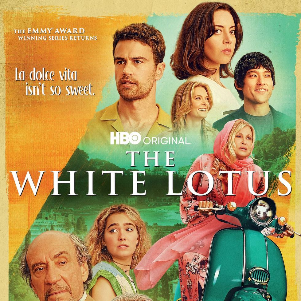 Aubrey Plaza's 'White Lotus' Outfits Give Strong Eurocore Vibes